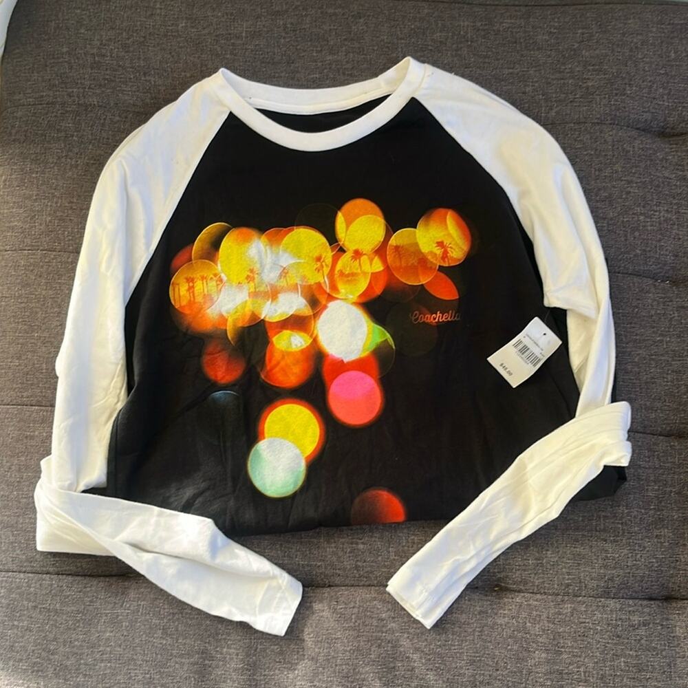 NWT Coachella long sleeve tee. Size M